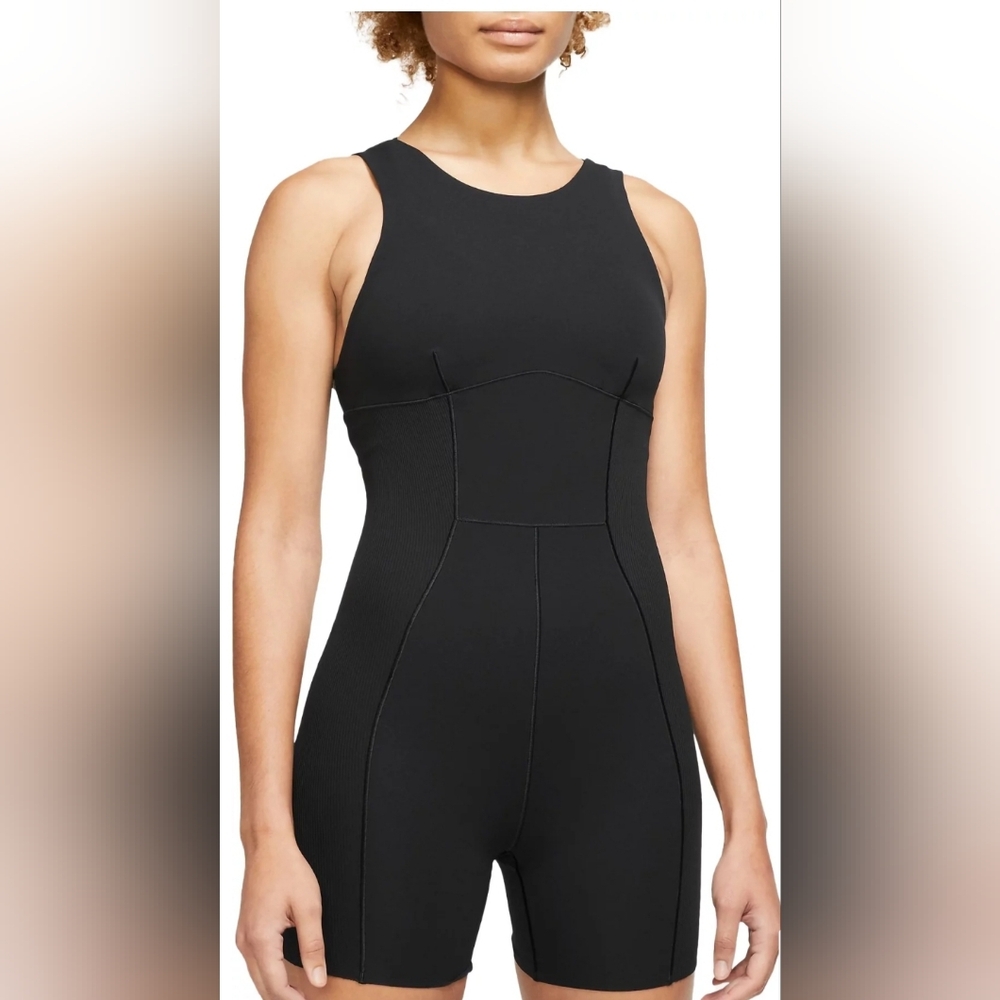 Nike Women's Yoga Dri-FIT Jumpsuit Luxe5‎ sz 1x NWT